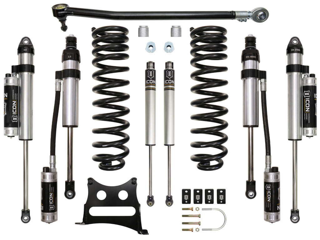 ICON Vehicle Dynamics 2017-2019 Ford F-250/F-350 Super Duty 4WD Diesel, 2.5" Lift, Stage 5 Suspension System