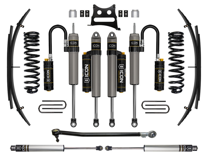 ICON Vehicle Dynamics 2017-2019 Ford F-250/F-350 Super Duty 4WD Diesel, 2.5" Lift, Stage 5 Suspension System w/ Expansion Packs