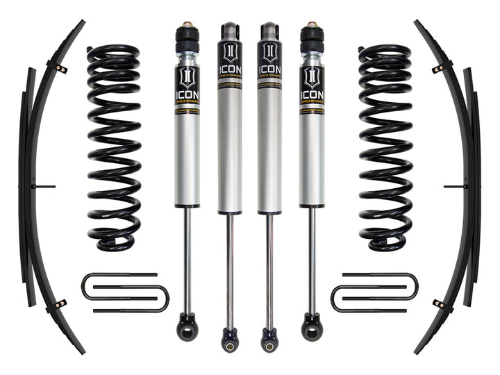 ICON Vehicle Dynamics 2020-2022 Ford F-250/F-350 Super Duty 4WD, 2.5" Lift, Stage 1 Suspension System w/ Expansion Packs
