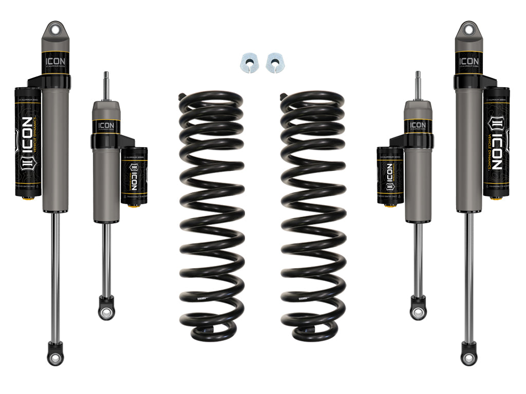ICON Vehicle Dynamics 2020-2022 Ford F-250/F-350 Super Duty 4WD Diesel, 2.5" Lift, Stage 2 Suspension System