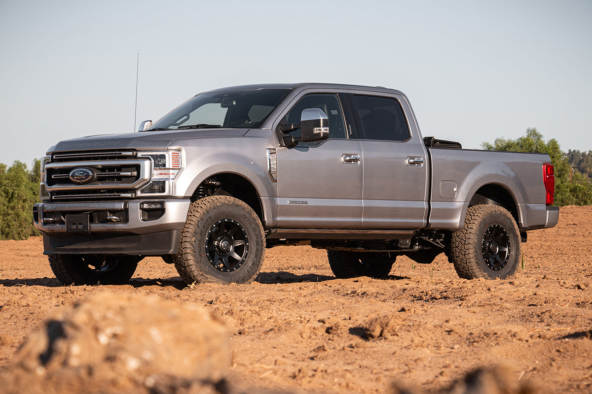 ICON Vehicle Dynamics 2020-2022 Ford F-250/F-350 Super Duty 4WD Diesel, 2.5" Lift, Stage 4 Suspension System w/ Expansion Packs