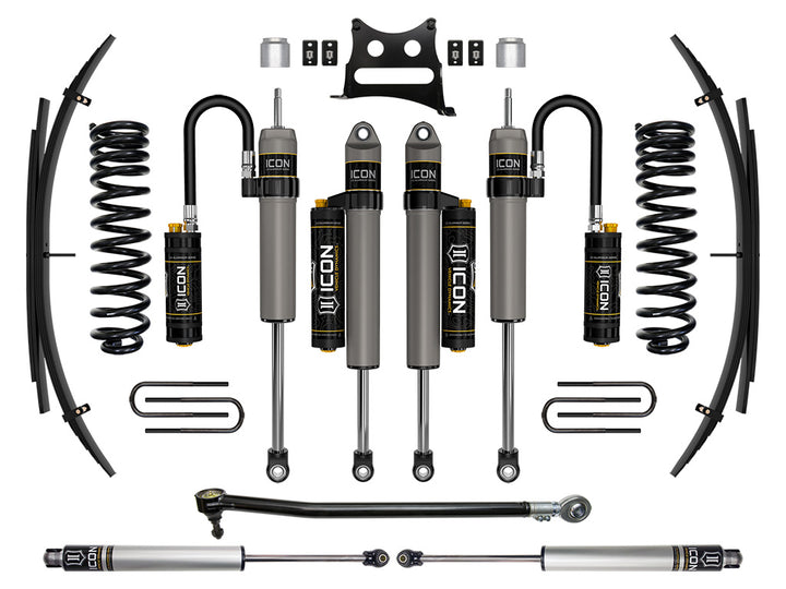 ICON Vehicle Dynamics 2020-2022 Ford F-250/F-350 Super Duty 4WD Diesel, 2.5" Lift, Stage 5 Suspension System w/ Expansion Packs