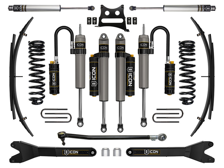 ICON Vehicle Dynamics 20-22 Ford F250/F350 4WD, 2.5" Lift, Stage 6 Suspension Sys w/ Leaf Spring