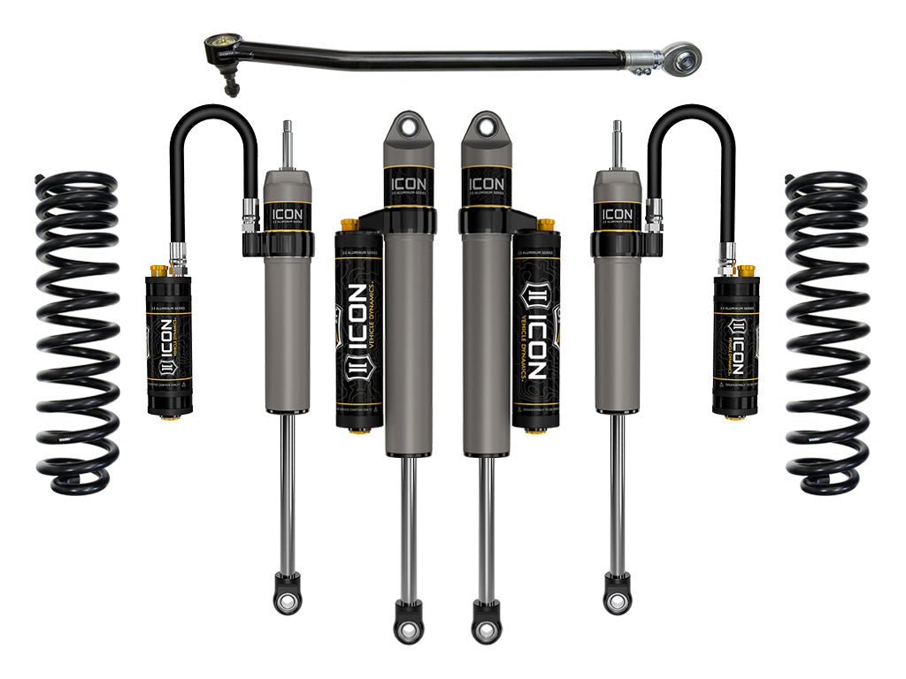 ICON Vehicle Dynamics 2023 Ford F-250/F-350 Super Duty 4WD Diesel, 2.5" Lift, Stage 4 Suspension System