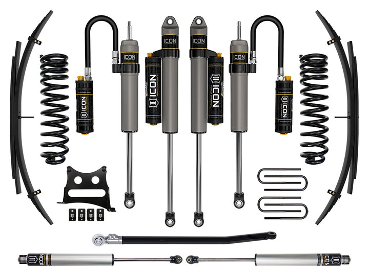ICON Vehicle Dynamics 2011-2016 Ford F-250/F-350 Super Duty 4WD Diesel, 2.5" Lift, Stage 5 Suspension System w/ Expansion Packs