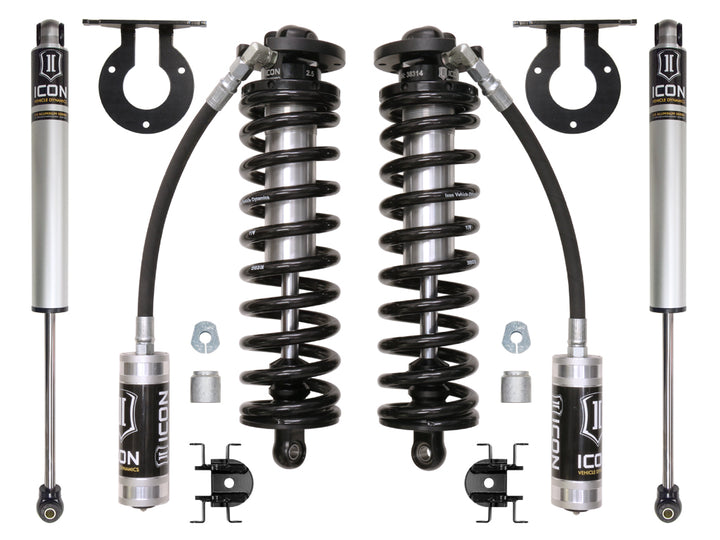 ICON Vehicle Dynamics 2005-2016 Ford F250/F350, 2.5-3" Lift, Stage 1 Coilover Conversion System