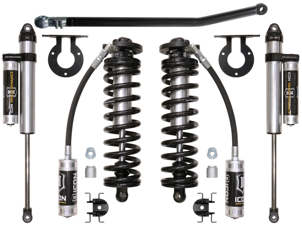 ICON Vehicle Dynamics 2005-2016 Ford F250/F350, 2.5-3" Lift, Stage 3 Coilover Conversion System