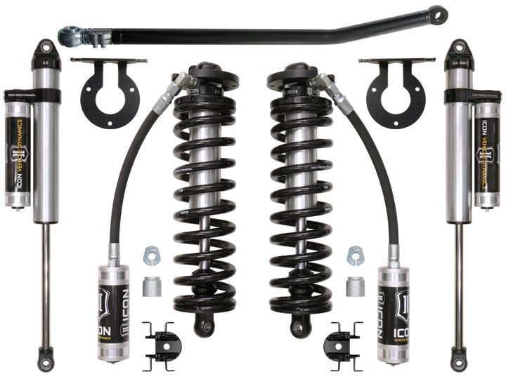 ICON Vehicle Dynamics 2005-2016 Ford F250/F350, 2.5-3" Lift, Stage 3 Coilover Conversion System