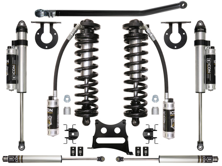 ICON Vehicle Dynamics 2005-2016 Ford F250/F350, 2.5-3" Lift, Stage 4 Coilover Conversion System