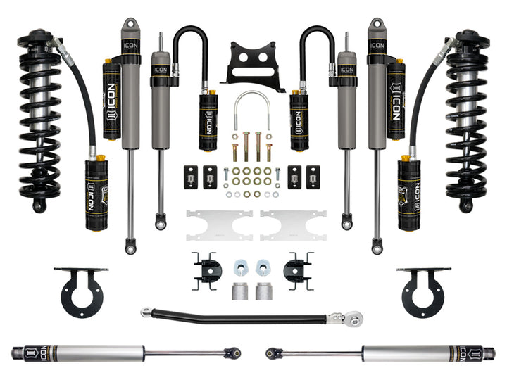 ICON Vehicle Dynamics 2005-2016 Ford F250/F350, 2.5-3" Lift, Stage 5 Coilover Conversion System