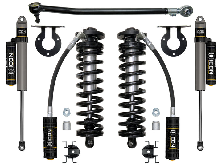 ICON Vehicle Dynamics 2017-2023 Ford F-250/F-350 Super Duty 4WD, 2.5-3" Lift, Stage 3 Coilover Conversion System