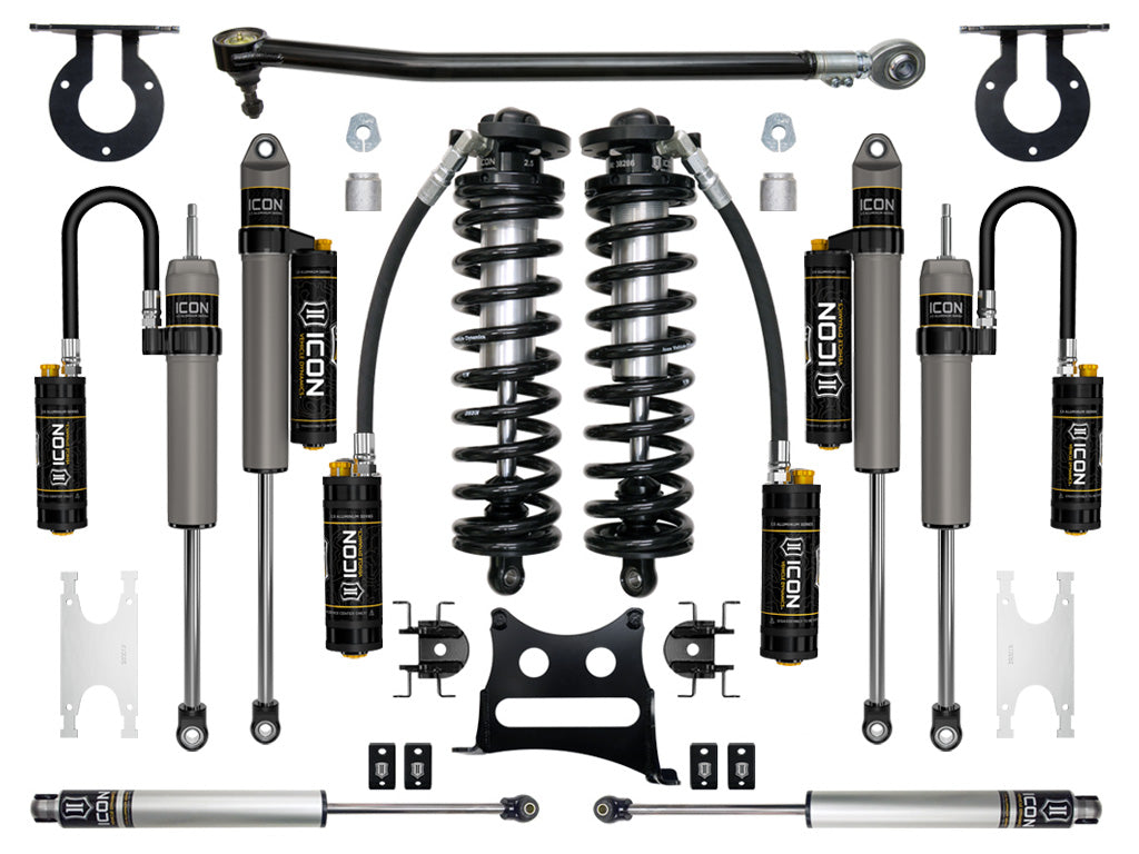 ICON Vehicle Dynamics 2017-2022 Ford F250/F350, 2.5-3" Lift, Stage 5 Coilover Conversion System