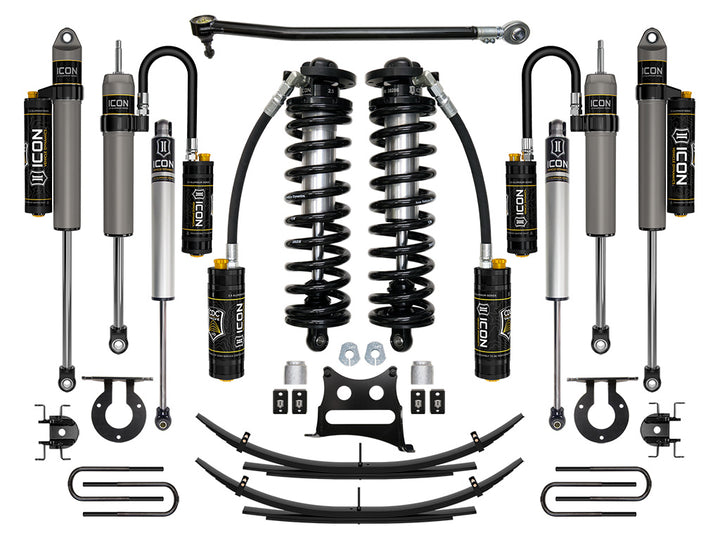 ICON Vehicle Dynamics 2017-2022 Ford F-250/F-350 Super Duty 4WD, 2.5-3" Lift, Stage 5 Coilover System w/ Expansion Packs