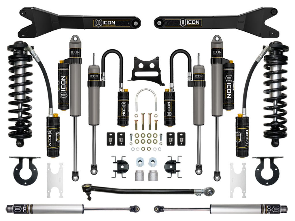 ICON Vehicle Dynamics 2017-2022 Ford F250/F350, 2.5-3" Lift, Stage 6 Coilover Conversion System