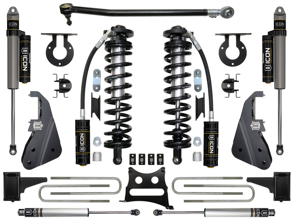 ICON Vehicle Dynamics 2017-2022 Ford F250/F350, 4-5.5" Lift, Stage 3 Suspension System