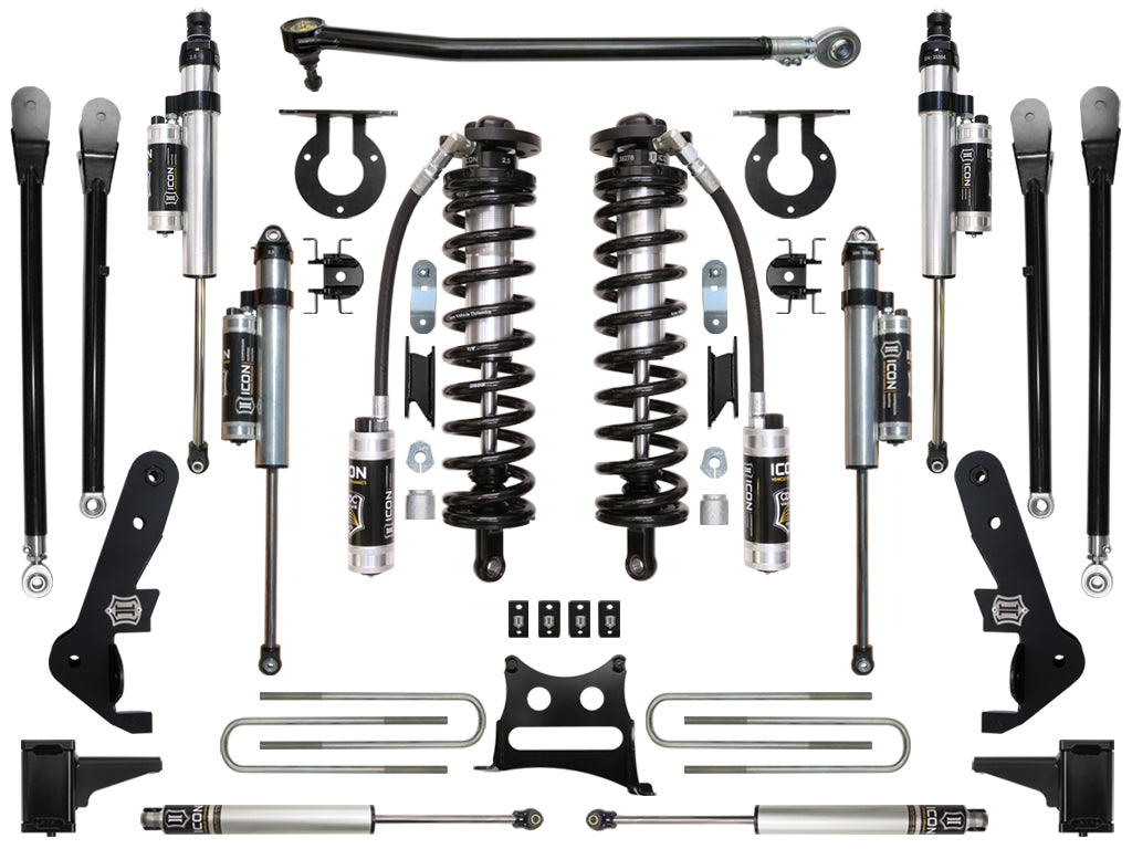 ICON Vehicle Dynamics 2017-2022 Ford F250/F350, 4-5.5" Lift, Stage 6 Suspension System