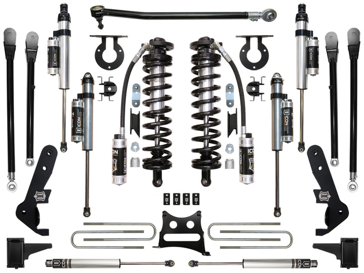 ICON Vehicle Dynamics 2017-2022 Ford F250/F350, 4-5.5" Lift, Stage 6 Suspension System