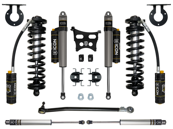 ICON Vehicle Dynamics 2023 Ford F-250/F-350 Super Duty 4WD, 2.5-3" Lift, Stage 4 Coilover Conversion System