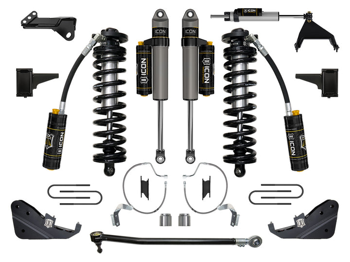ICON Vehicle Dynamics 2023-2026 Ford F-250/F-350 Super Duty 4WD, 4-5.5" Lift, Stage 5 Coilover Conversion System