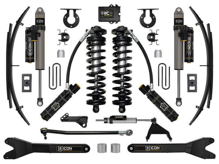 ICON Vehicle Dynamics 2023-2026 Ford F-250/F-350 Super Duty 4WD, 2.5-3" Lift, Stage 6 Coilover Conversion System with Radius Arms and Expansion Packs