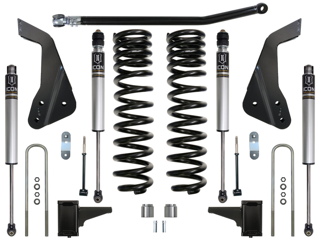 ICON Vehicle Dynamics 2005-2007 Ford F250/F350, 4.5" Lift, Stage 1 Suspension System