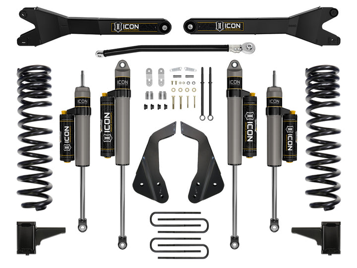 ICON Vehicle Dynamics 2005-07 Ford F250/F350, 4.5" Lift, Stage 4 Suspension System, w/Radius Arm
