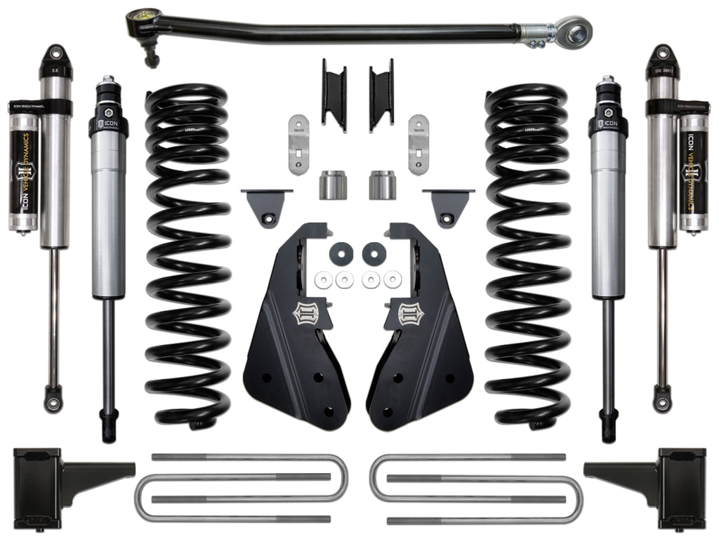 ICON Vehicle Dynamics 2017-2019 Ford F250/F350, 4.5" Lift, Stage 2 Suspension System