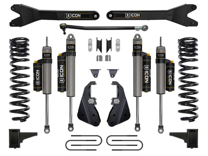 ICON Vehicle Dynamics 2017-19 Ford F250/F350, 4.5" Lift, Stage 4 Suspension System, w/Radius Arm
