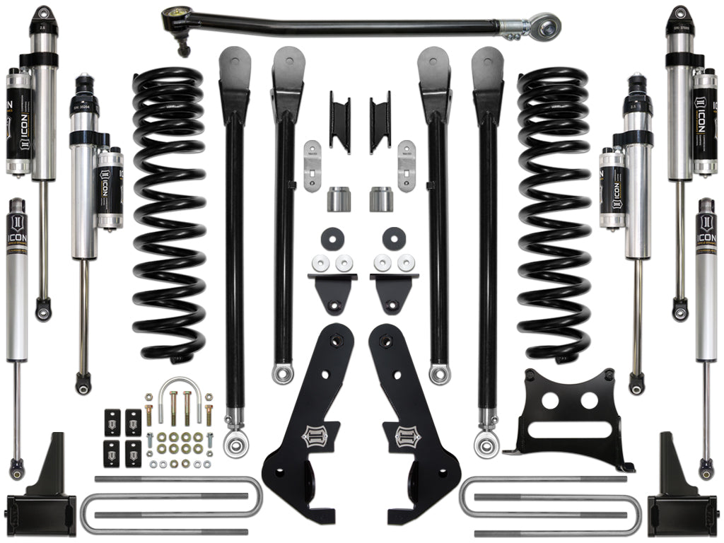ICON Vehicle Dynamics 2017-2019 Ford F250/F350, 4.5" Lift, Stage 5 Suspension System