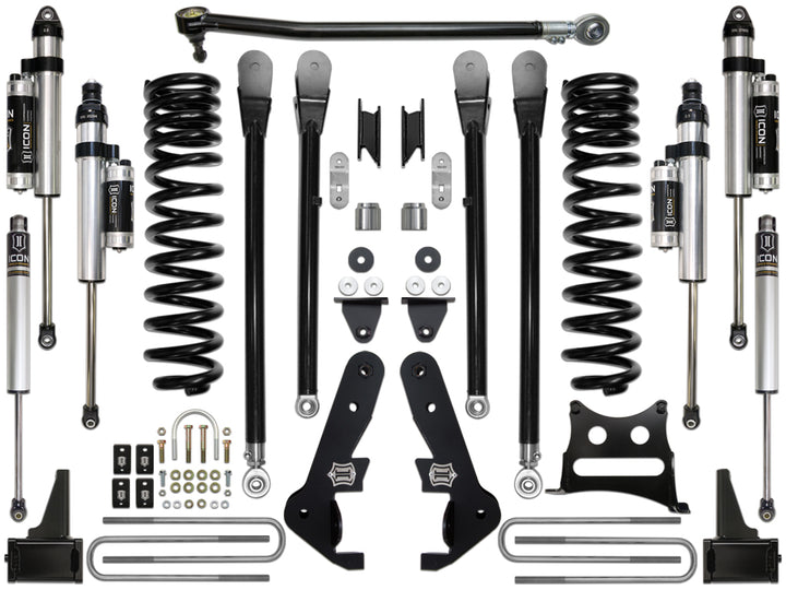 ICON Vehicle Dynamics 2017-2019 Ford F250/F350, 4.5" Lift, Stage 5 Suspension System