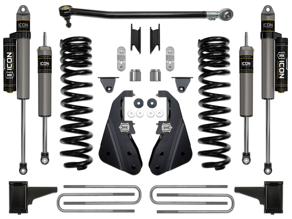 ICON Vehicle Dynamics 2020-2022 Ford F250/F350, 4.5" Lift, Stage 2 Suspension System