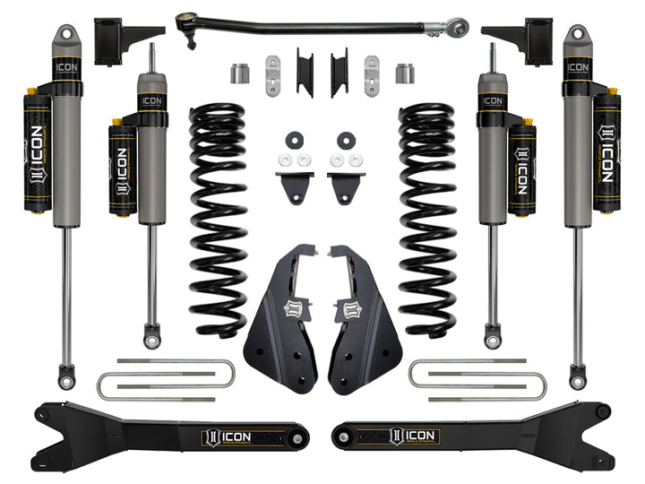 ICON Vehicle Dynamics 20-22 Ford F250/F350, 4.5" Lift, Stage 4 Suspension System, w/Radius Arm