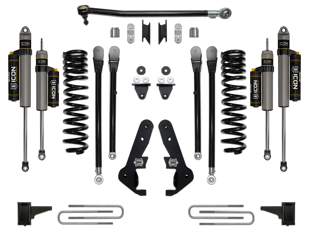 ICON Vehicle Dynamics 2020-2022 Ford F250/F350, 4.5" Lift, Stage 4 Suspension System