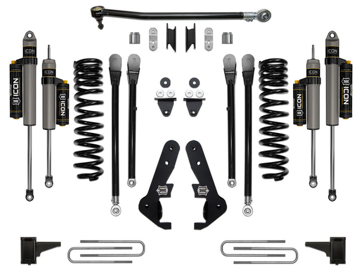 ICON Vehicle Dynamics 2020-2022 Ford F250/F350, 4.5" Lift, Stage 4 Suspension System
