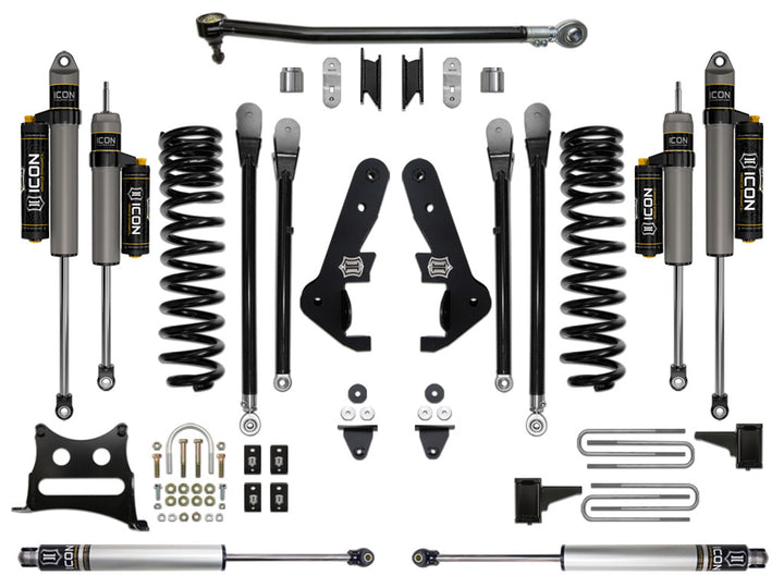 ICON Vehicle Dynamics 2020-2022 Ford F250/F350, 4.5" Lift, Stage 5 Suspension System