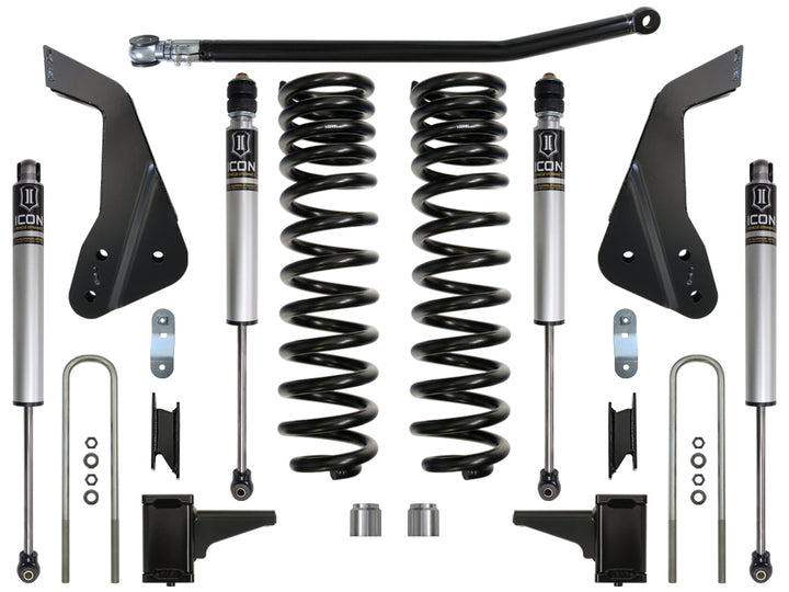 ICON Vehicle Dynamics 2008-2010 Ford F250/F350, 4.5" Lift, Stage 1 Suspension System