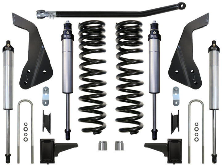 ICON Vehicle Dynamics 2008-2010 Ford F250/F350, 4.5" Lift, Stage 2 Suspension System