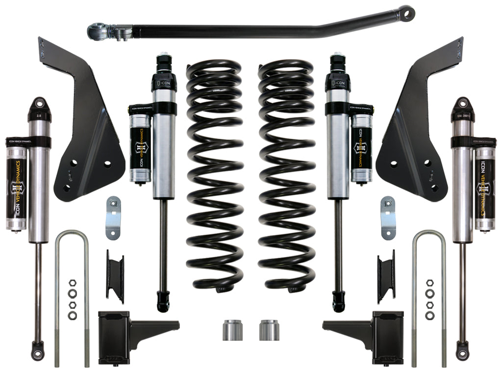 ICON Vehicle Dynamics 2008-2010 Ford F250/F350, 4.5" Lift, Stage 3 Suspension System