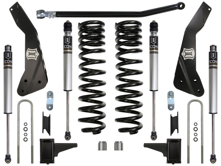 ICON Vehicle Dynamics 2011-2016 Ford F250/F350, 4.5" Lift, Stage 1 Suspension System
