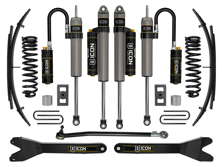 ICON Vehicle Dynamics 2023-2026 Ford F-250/F-350 Super Duty 4WD, Gas, 2.5" Lift, Stage 4 Suspension System w/ Radius Arms and Expansion Packs