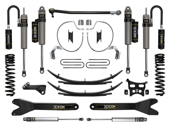 ICON Vehicle Dynamics 2023-2026 Ford F-250/F-350 Super Duty 4WD, Diesel, 4.5" Lift, Stage 4 Suspension System w/ Radius Arms &amp; Expansion Packs