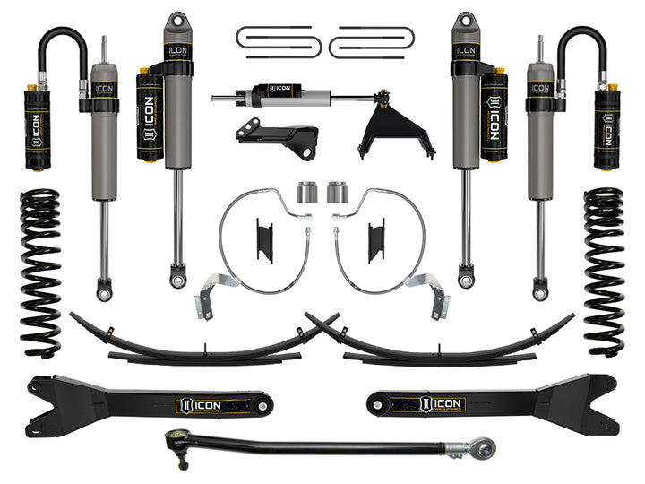 ICON Vehicle Dynamics 2023-2026 Ford F-250/F-350 Super Duty 4WD, Gas, 4.5" Lift, Stage 5 Suspension System w/ Radius Arms &amp; Expansion Packs