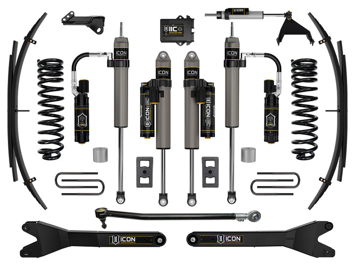 ICON Vehicle Dynamics 2023-2026 Ford F-250/F-350 Super Duty 4WD, Gas, 2.5" Lift, Stage 6 Suspension System w/ Radius Arms and Expansion Packs