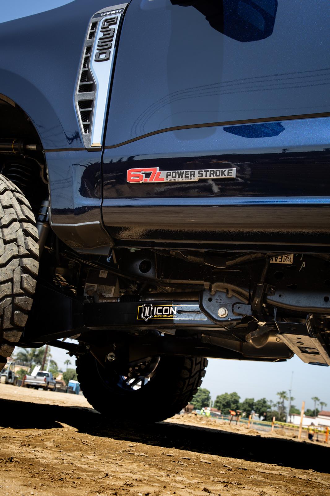 ICON Vehicle Dynamics 2023-2026 Ford F-250/F-350 Super Duty 4WD, Gas, 2.5" Lift, Stage 6 Suspension System w/ Radius Arms