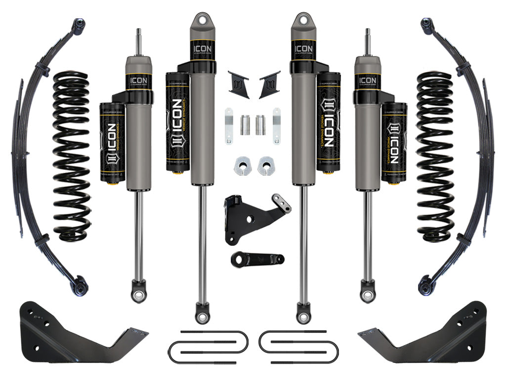 ICON Vehicle Dynamics 2005-07 Ford F250/F350, 7" Lift, Stage 4 Suspension System