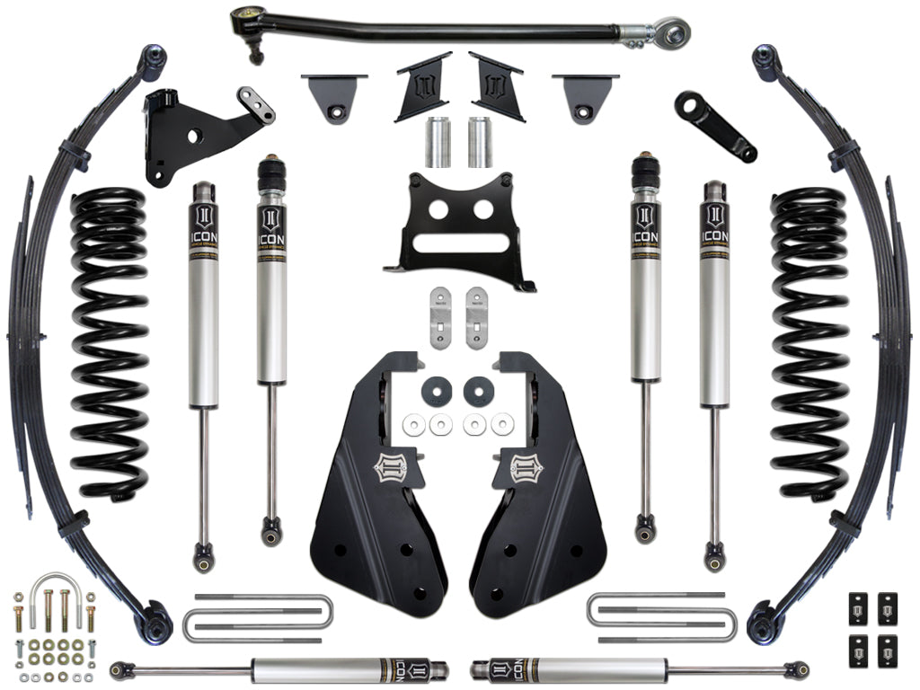 ICON Vehicle Dynamics 2017-2022 Ford F250/F350, 7" Lift, Stage 1 Suspension System