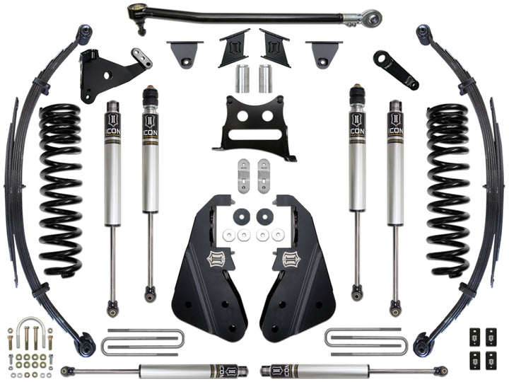 ICON Vehicle Dynamics 2017-2022 Ford F250/F350, 7" Lift, Stage 1 Suspension System