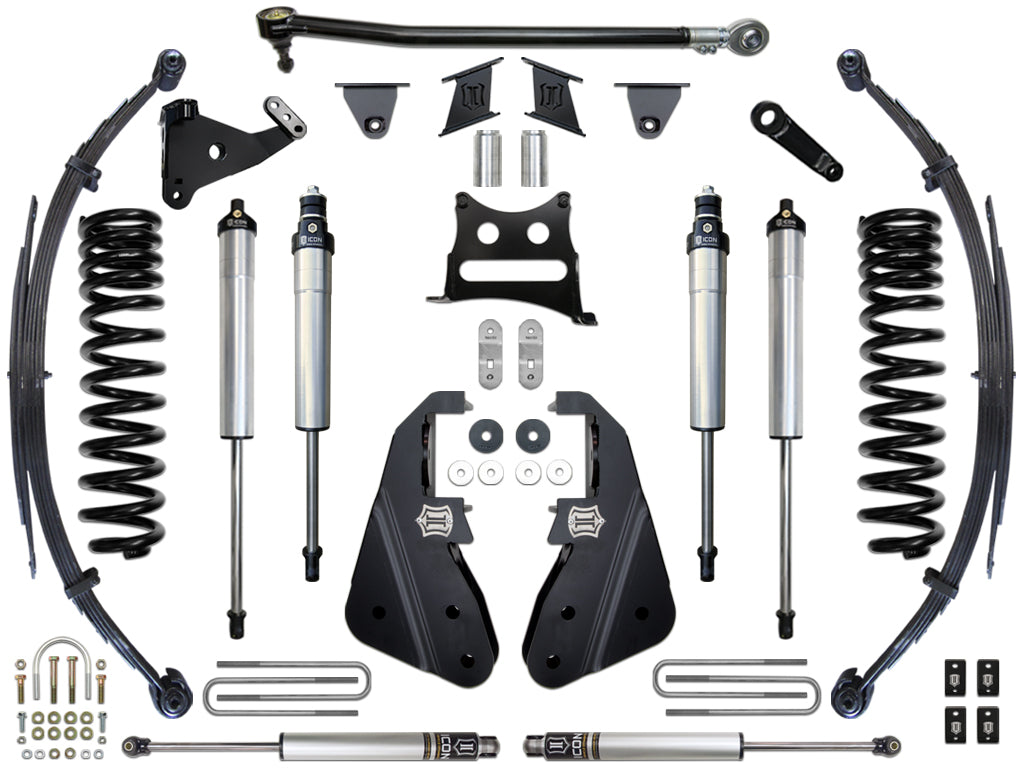 ICON Vehicle Dynamics 2017-2022 Ford F250/F350, 7" Lift, Stage 2 Suspension System