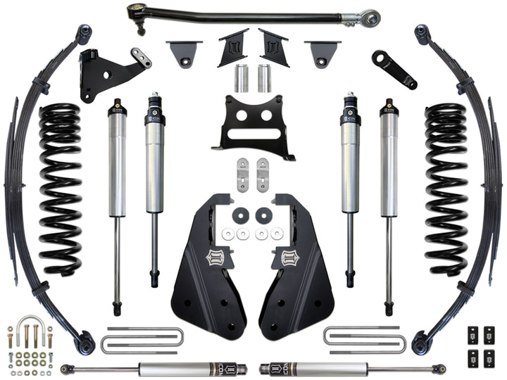 ICON Vehicle Dynamics 2017-2022 Ford F250/F350, 7" Lift, Stage 2 Suspension System