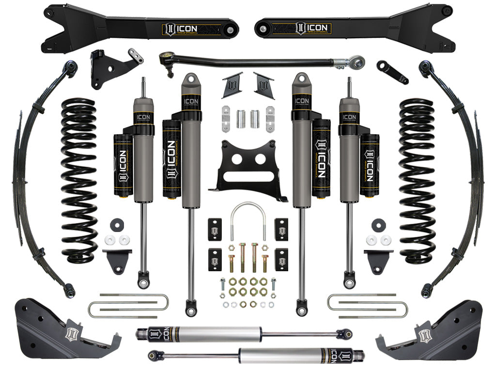 ICON Vehicle Dynamics 2017-2022 Ford F250/F350, 7" Lift, Stage 4 Suspension System, w/Radius Arm